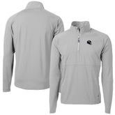 Chicago Bears Cutter & Buck Helmet Adapt Eco Knit Hybrid Recycled Quarter-Zip Pullover Top - Silver outlet