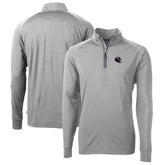 Chicago Bears Cutter & Buck Helmet Adapt Eco Knit Stretch Recycled Quarter-Zip Pullover Top - Silver discount