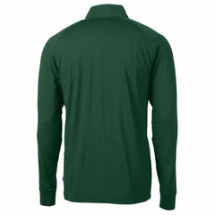 Green Bay Packers Cutter & Buck Helmet Adapt Eco Knit Stretch Recycled Quarter-Zip Pullover Top - Green sale