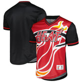 Miami Heat Jumbotron 3.0 Mesh V-Neck T-Shirt - Red discount