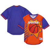 Phoenix Suns Jumbotron 3.0 Mesh V-Neck T-Shirt - Orange discount