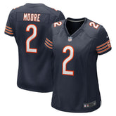 D.J. Moore Chicago Bears Women's Player Jersey - Navy for sale