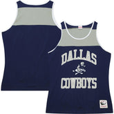 Dallas Cowboys Heritage Colorblock Tank Top - Navy/Gray sale