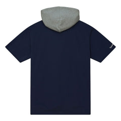 Dallas Cowboys Postgame Short Sleeve Hoodie - Navy on sale