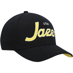 Utah Jazz MVP Team Script 2.0 Stretch Snapback Hat - Black outlet