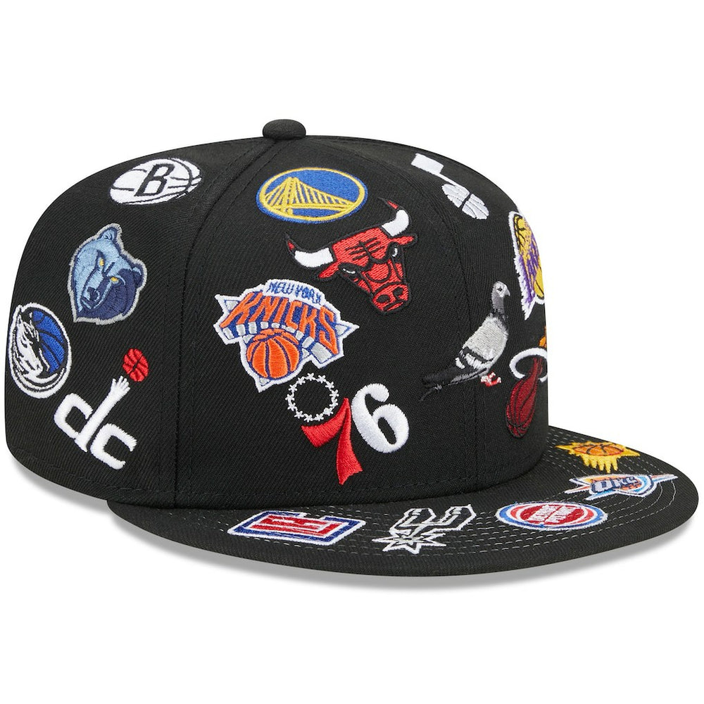 NBA x Staple 59FIFTY Fitted Hat - Black on sale