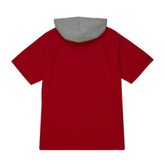 Kansas City Chiefs Postgame Short Sleeve Hoodie - Red sale