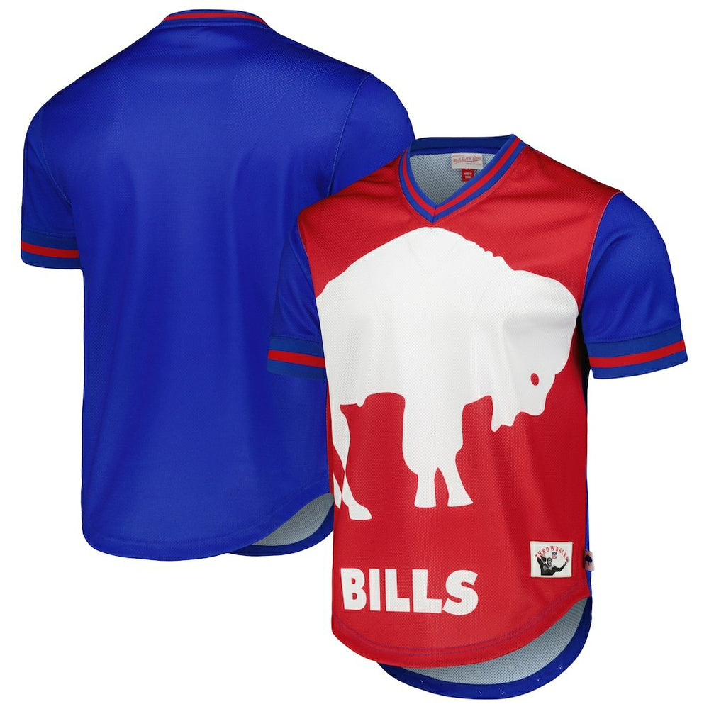 Buffalo Bills Jumbotron 3.0 Mesh V-Neck T-Shirt - Royal for sale
