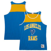 Los Angeles Rams Gridiron Classics Heritage Colorblock Tank Top - Royal/Gold discount