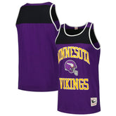 Minnesota Vikings Heritage Colorblock Tank Top - Purple/Black online