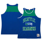 Seattle Seahawks Heritage Colorblock Tank Top - Royal/Green on sale