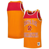 Tampa Bay Buccaneers Gridiron Classics Heritage Colorblock Tank Top - Orange/Red discount