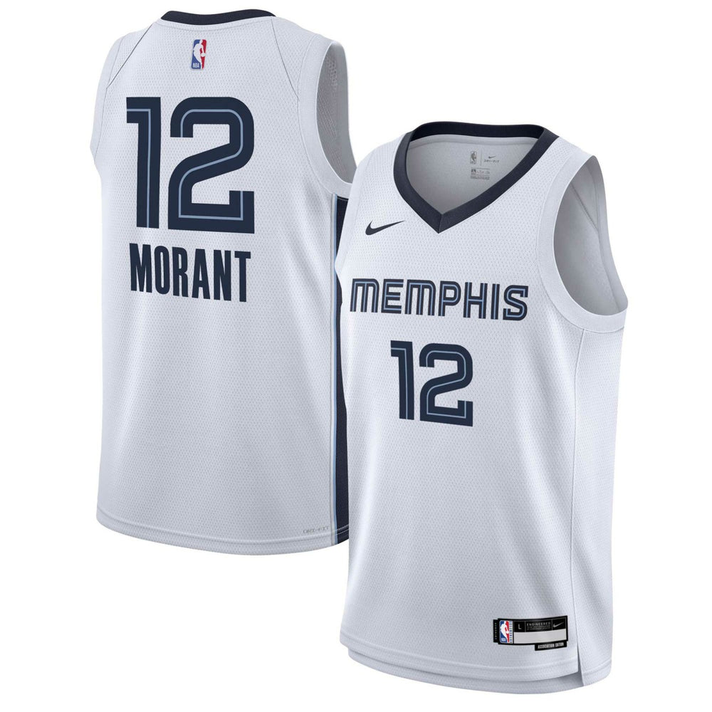 Ja Morant Memphis Grizzlies Youth Swingman Jersey - Association Edition - White shop