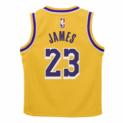 LeBron James Los Angeles Lakers Preschool Dri-FIT Swingman Player Jersey - Icon Edition - Gold sale