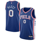 Tyrese Maxey Philadelphia 76ers Youth Swingman Jersey - Icon Edition - Royal shop