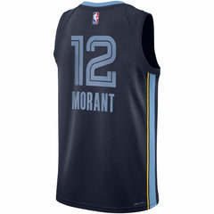 Ja Morant Memphis Grizzlies Youth Swingman Jersey - Icon Edition - Navy cheap