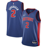 Cade Cunningham Detroit Pistons Youth Swingman Jersey sale - Icon Editi- Blue cheap