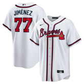 Joe Jiménez Atlanta Braves Home Replica Player Jersey White
