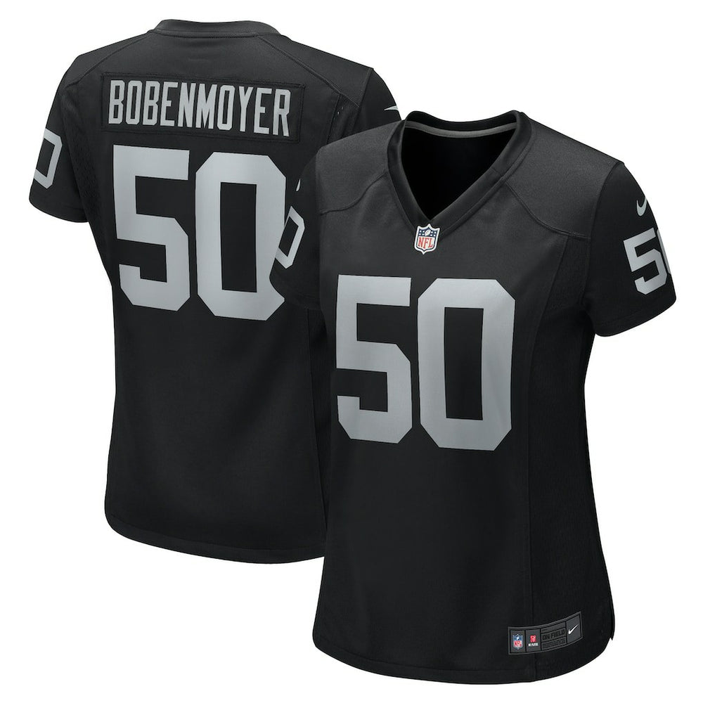 Jacob Bobenmoyer Las Vegas Raiders Women's Game Player Jersey - Black discount