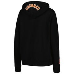 Cincinnati Bengals Pro Standard Women's Animal Print Fleece Pullover Hoodie - Black on sale