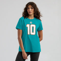 Tyreek Hill Miami Dolphins Women's Player Name & Number T-Shirt - Aqua outlet