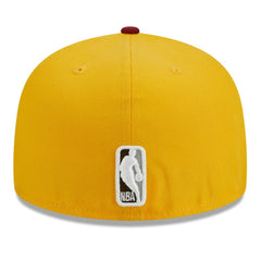 Philadelphia 76ers Fall Leaves 2-Tone 59FIFTY Fitted Hat - Yellow/Red outlet