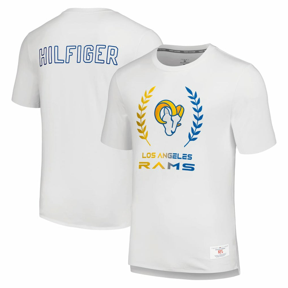 Los Angeles Rams Tommy Hilfiger Miles T-Shirt - White outlet