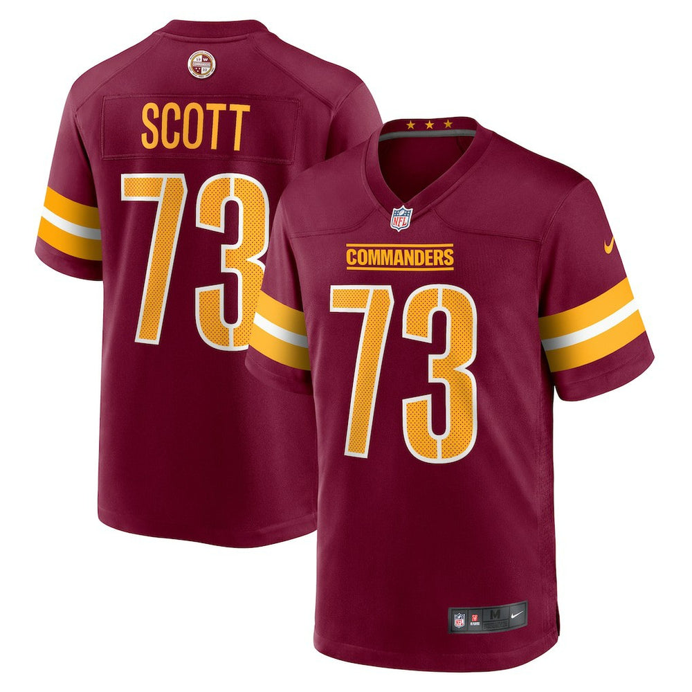 Trent Scott Washington Commanders Game Jersey - Burgundy online