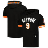 Joe Burrow Cincinnati Bengals Pro Standard Player Name & Number Hoodie T-Shirt - Black discount