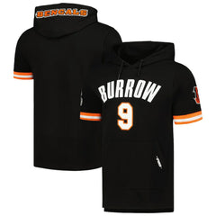 Joe Burrow Cincinnati Bengals Pro Standard Player Name & Number Hoodie T-Shirt - Black discount