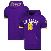 Justin Jefferson Minnesota Vikings Pro Standard Player Name & Number Hoodie T-Shirt - Purple outlet