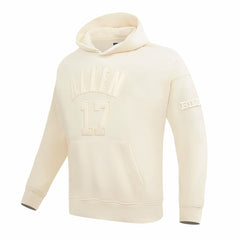 Josh Allen Buffalo Bills Pro Standard Player Name & Number Pullover Hoodie - Cream online