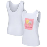 St. Louis Cardinals Lusso Style Women's Lindy Tank Top White
