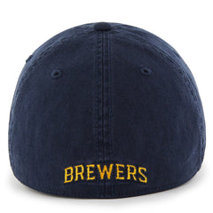 Milwaukee Brewers Franchise Logo Fitted Hat Navy