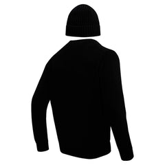 Cleveland Browns Pro Standard Crewneck Pullover Sweater & Cuffed Knit Hat Box Gift Set - Black sale