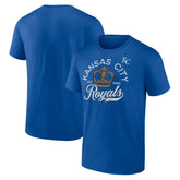 Kansas City Royals Hometown Retro Crown T-Shirt Royal