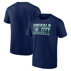 Seattle Mariners Hometown Emerald Baseball T-Shirt Navy