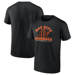 San Francisco Giants Hometown Bay City Baseball T-Shirt Black