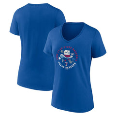 Texas Rangers Women's Hometown Pride V-Neck T-Shirt Royal