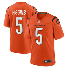 Tee Higgins Cincinnati Bengals Alternate Game Jersey - Orange outlet