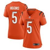Tee Higgins Cincinnati Bengals Women's Alternate Game Jersey - Orange discount