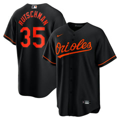 Adley Rutschman Baltimore Orioles Alternate Replica Player Jersey Black