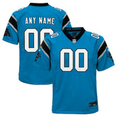 Carolina Panthers Youth Alternate Custom Game Jersey - Blue for sale