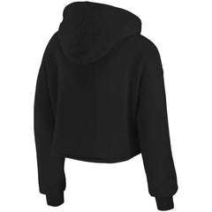 Green Bay Packers WEAR by Erin Andrews Women's Domestic Cropped Pullover Hoodie - Black sale