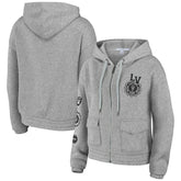 Las Vegas Raiders WEAR by Erin Andrews Women's Full-Zip Hoodie - Heather Gray outlet