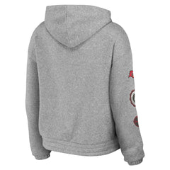 Tampa Bay Buccaneers WEAR by Erin Andrews Women's Full-Zip Hoodie - Heather Gray for sale