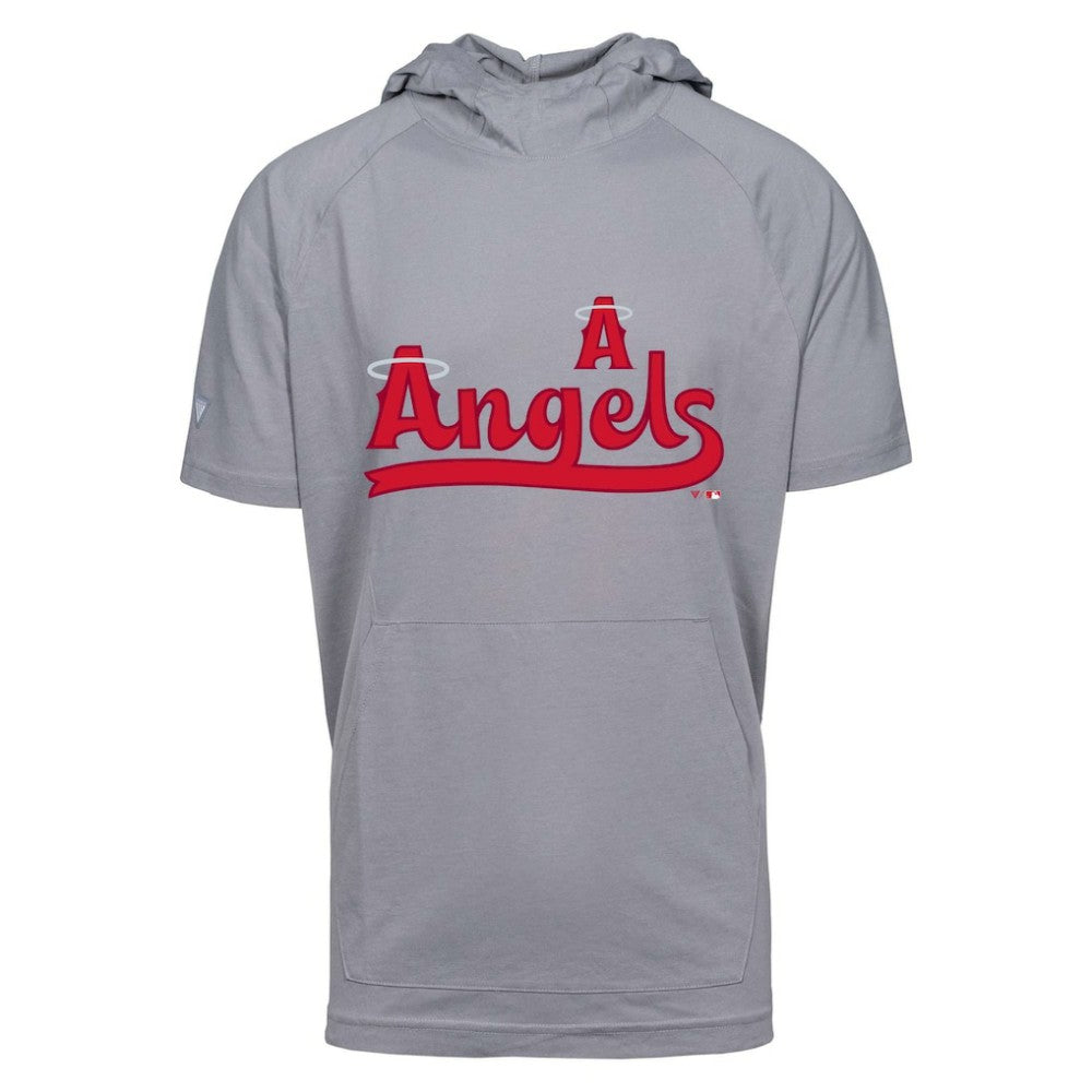 Los Angeles Angels Levelwear City Connect Phase Core Hoodie T-Shirt Gray