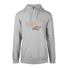 Washington Nationals Levelwear City Connect Podium Core Logo Pullover Hoodie Heather Gray