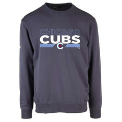 Chicago Cubs Levelwear City Connect Zane No Hitter Pullover Sweatshirt Navy