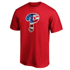 Philadelphia Phillies Banner Wave T-Shirt Red